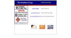 Desktop Screenshot of mail.thermalfoams.com